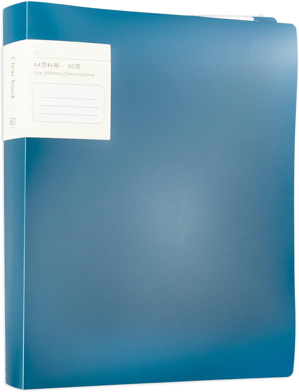 A5 Display Book Presentation Folder – 60 Clear Plastic Pockets